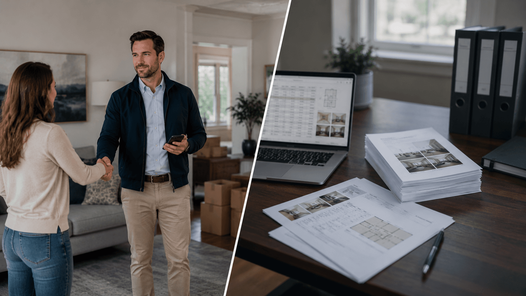 Professional moving survey PDF and visual inventory reports with company branding